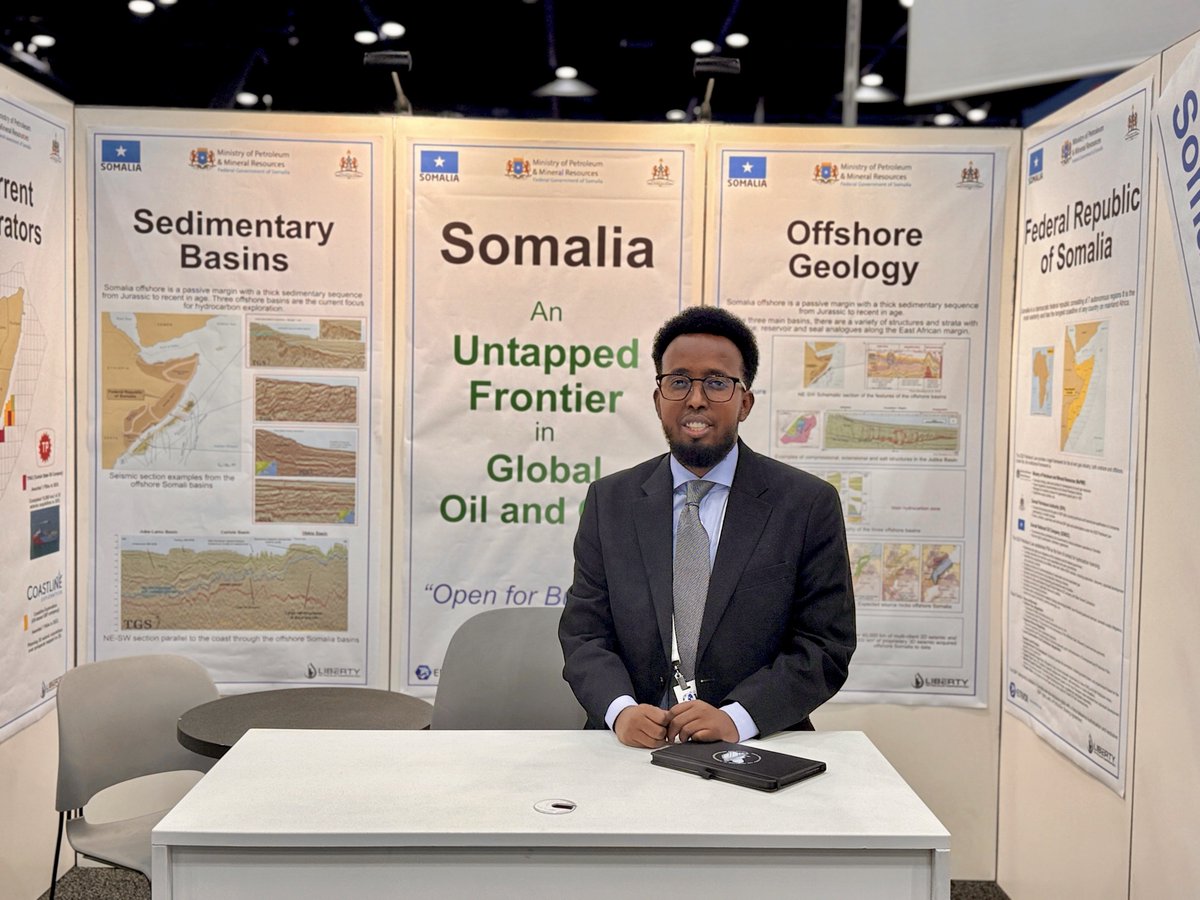 I didn’t expect my background in marketing and business would be at the forefront of my diplomatic role this much. Yet here I am, pitching Somalia’s energy and oil opportunities at @IMAGE_Houston.
