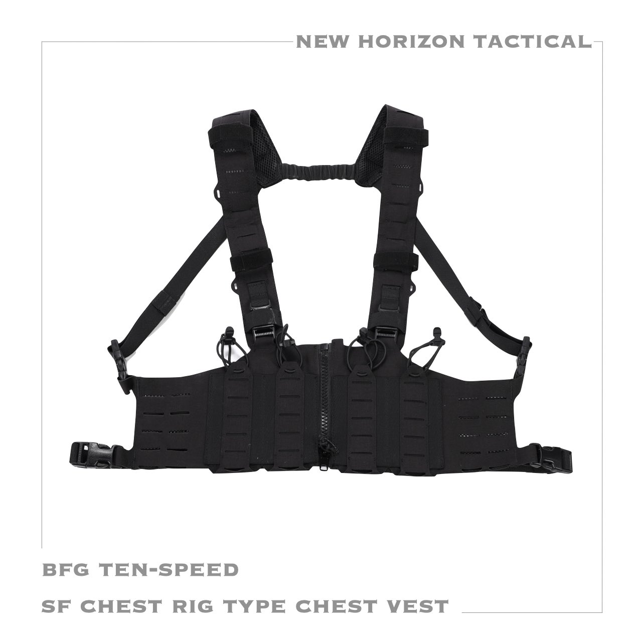 NEW HORIZON プレートキャリア 黒　ピストルベルト NEW HORIZON プレートキャリア 黒 ピストルベルト NEW HORIZON