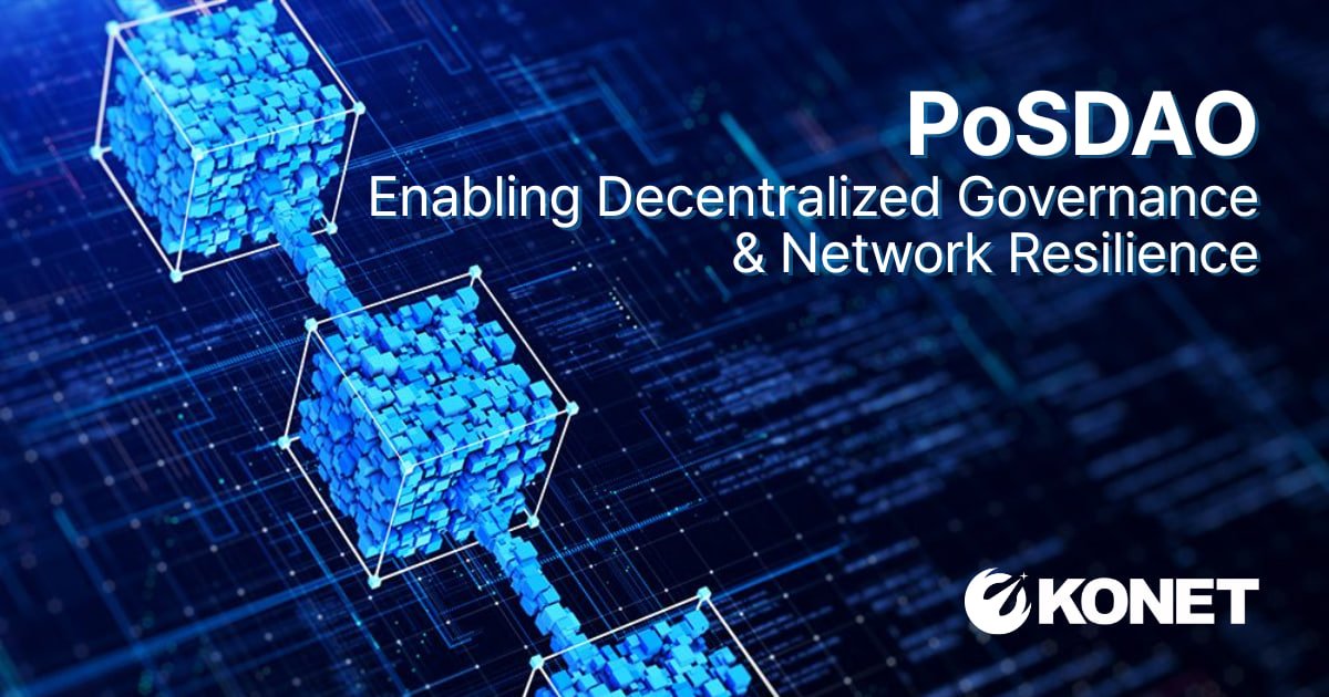 KONET_Official's tweet photo. ๐ KONETโs PoSDAO governance system empowers stakers to help steer the future of the network โก
With flexible liquid staking ๐ง, voting rights ๐ณ๏ธ, and dynamic block times โฑ๏ธ, users gain a true voice in decentralized protocol evolution ๐
#KONET #PoSDAO #Staking #DAO #Governance #Web3 #Blockchain #DeFi #Decentralization #CryptoCommunity