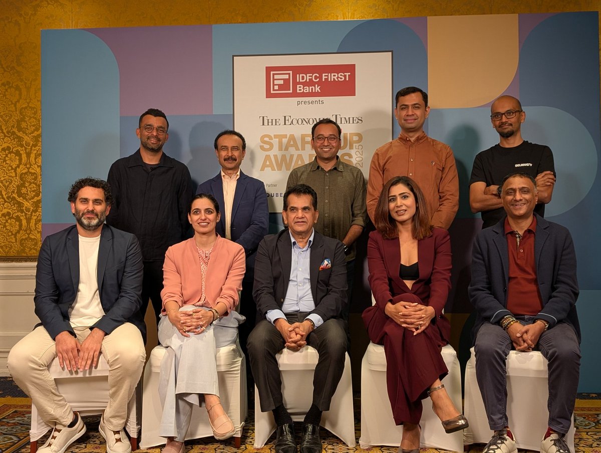 Disha Acharya (@dishaacharya_) on Twitter photo The jury is all set for the ET Startup Awards! 
<a href="/amitabhk87/">Amitabh Kant</a> <a href="/prashanthp/">Prashanth Prakash</a> <a href="/_Kalyan_K/">Kalyan Krishnamurthy</a> <a href="/GhazalAlagh/">Ghazal Alagh</a> Ruchi Kalra Sahil Barua <a href="/satyan/">Satyan Gajwani</a> Faraz Khalid <a href="/tarunsmehta/">Tarun Mehta</a> <a href="/harshilmathur/">Harshil Mathur</a> 
#ETStartupAwards The jury is all set for the ET Startup Awards! 
<a href="/amitabhk87/">Amitabh Kant</a> <a href="/prashanthp/">Prashanth Prakash</a> <a href="/_Kalyan_K/">Kalyan Krishnamurthy</a> <a href="/GhazalAlagh/">Ghazal Alagh</a> Ruchi Kalra Sahil Barua <a href="/satyan/">Satyan Gajwani</a> Faraz Khalid <a href="/tarunsmehta/">Tarun Mehta</a> <a href="/harshilmathur/">Harshil Mathur</a> 
#ETStartupAwards