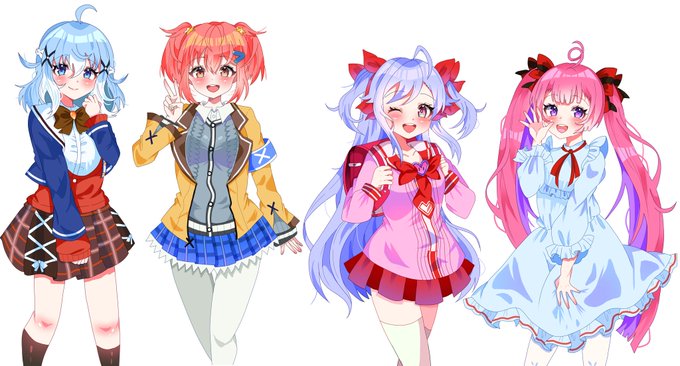 ご依頼でした〜!
衣装交換絵です〜✍️✨
素敵なご依頼ありがとうございました(  ー̀֊ー́ )👍 