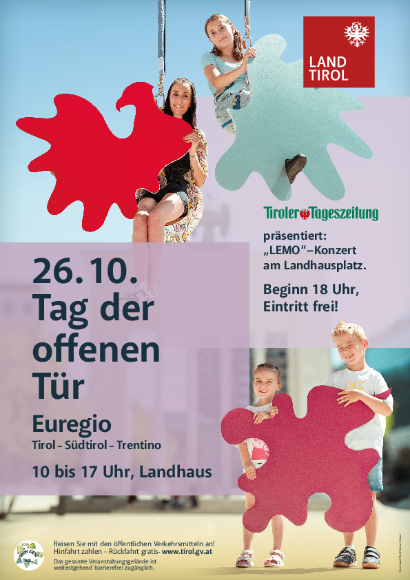 unserlandtirol's tweet photo. Tag der offenen Tür 2025 am 26. Oktober im Zeichen der Tiroler #Euregio-Präsidentschaft #inTirol https://t.co/e8KXsnlDkN https://t.co/FV5tPvYP6A