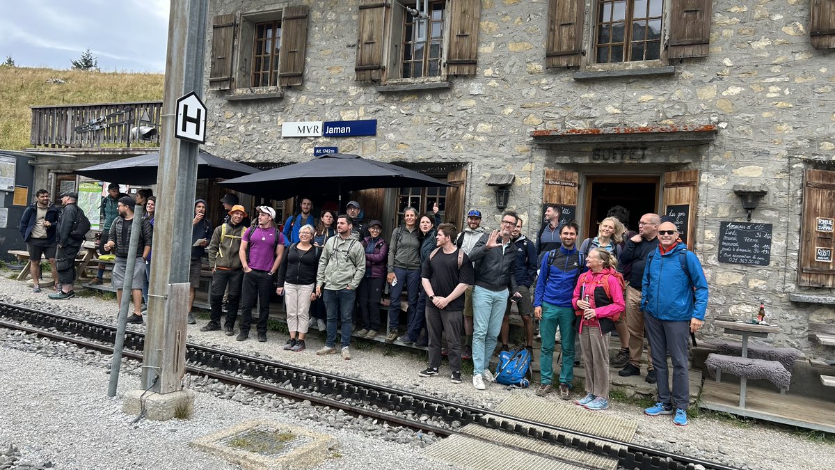 What a day!

From the ups and downs (chained or unchained) ⛰️ to indulging in some classic fondue 🫕, to exploring a castle 🏰, and riding a boat ⛴️ to dinner 🍷, our summer event was quite a hit! 🎉

We're proud to be part of the bNovate team. 🦾

#summerevent #hiking #swissalps