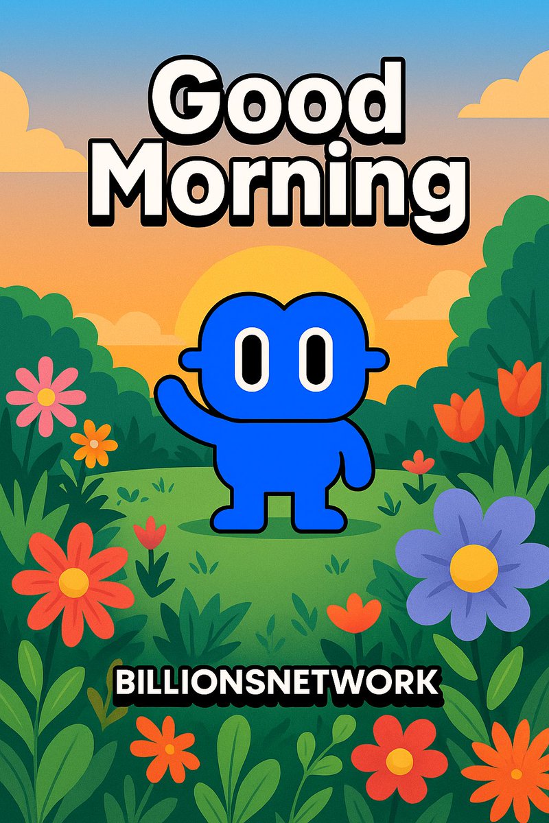Good Morning,  <a href="/billions_ntwk/">Billions</a>  Family ✨🌅

Billy wakes with the sunrise, carrying the spirit of growth, abundance, and endless possibilities.

Every new dawn reminds us that wealth isn’t just numbers it’s vision, community, and the power to create impact together. 🌱

On