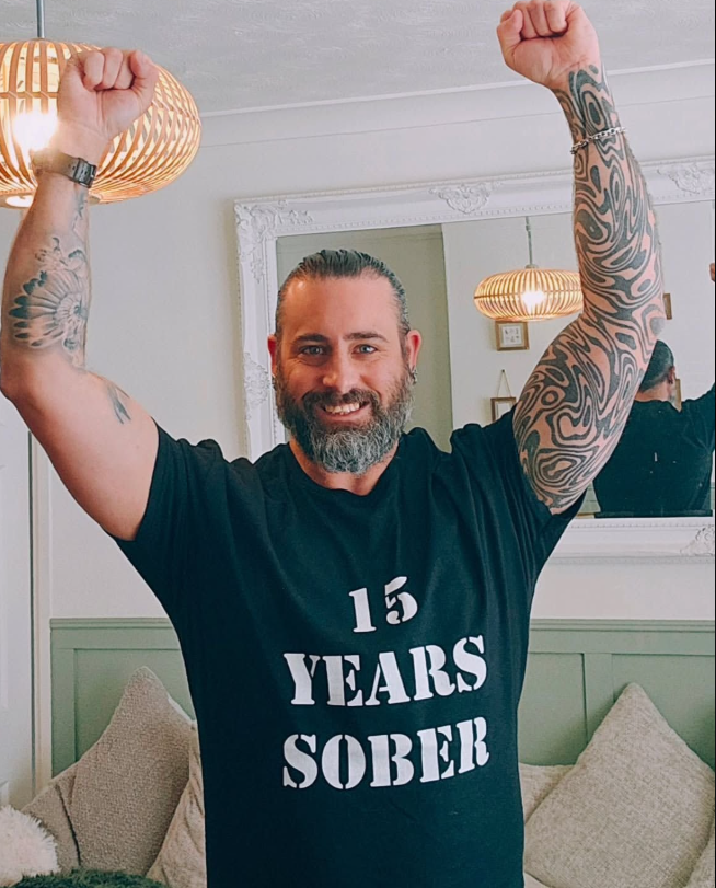 Today I celebrate 15 years of sobriety from alcohol!