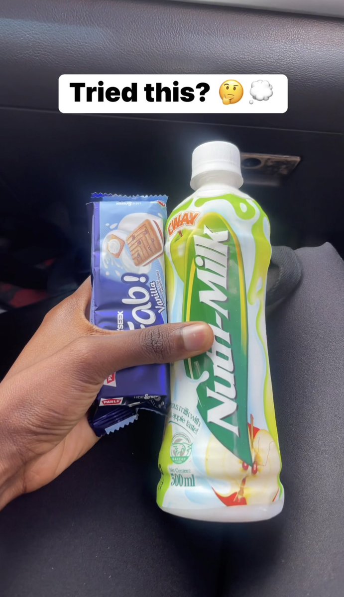 Tried this combo?! 🙊🤗🤗

Fab and Nutrimilk