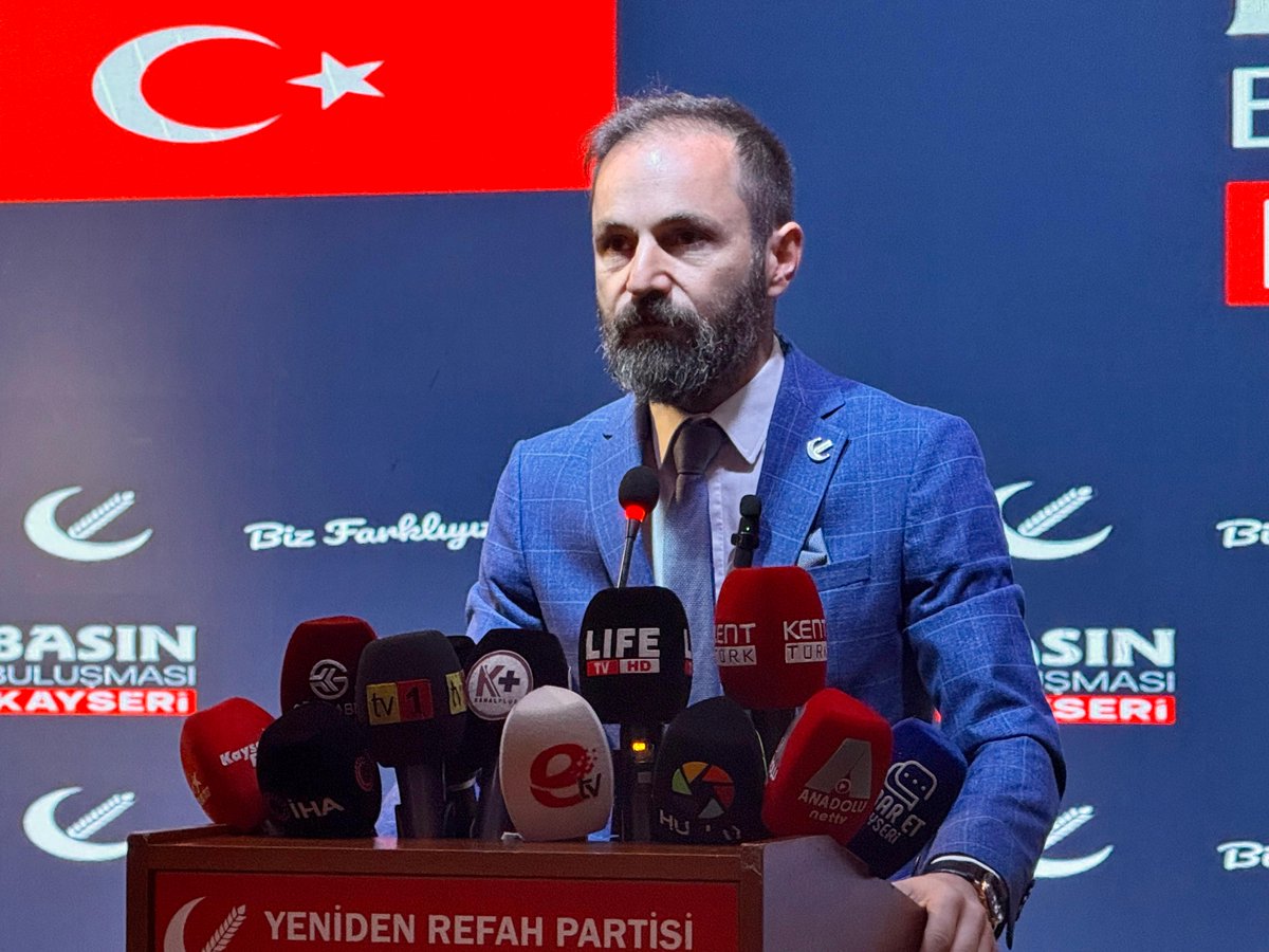 YRP İl Başkanı Özcan: "Meclis üyelerimizi transfer malzemesi niyetiyle kullanmaya çalışıyorlar”

kayseritelgraf.com/meclis-uyeleri…

#kayseri #yenidenrefah