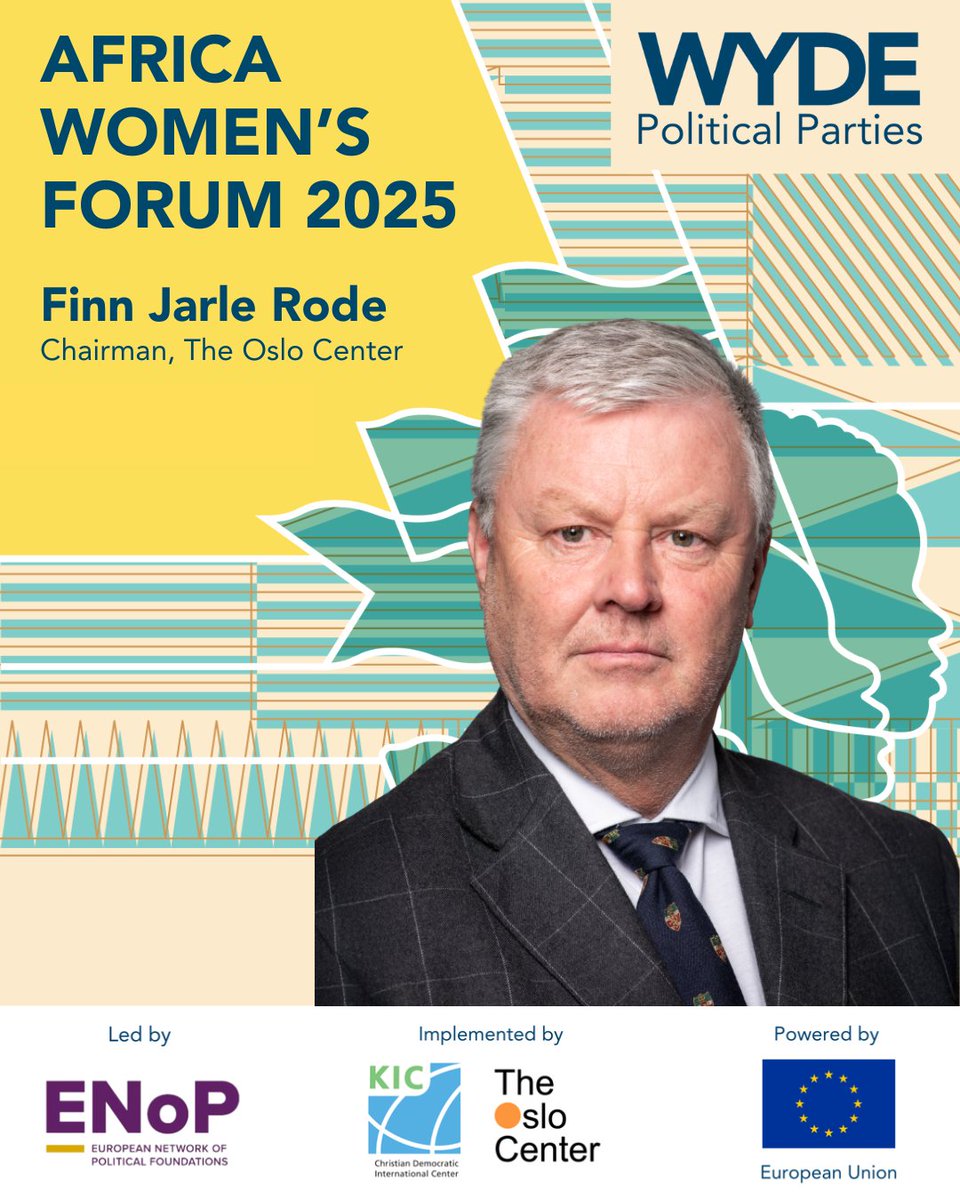 The Oslo Center (@oslocenter) on Twitter photo The Oslo Center Chairman <a href="/FinnJarleRode/">Finn Jarle Rode</a> will be joining us at the #AfricaWomensForum 2025 next week.
📺 Take part in the Forum next Friday, 5 September, via the livestream: oslocenter.no/event/africawo… The Oslo Center Chairman <a href="/FinnJarleRode/">Finn Jarle Rode</a> will be joining us at the #AfricaWomensForum 2025 next week.
📺 Take part in the Forum next Friday, 5 September, via the livestream: oslocenter.no/event/africawo…