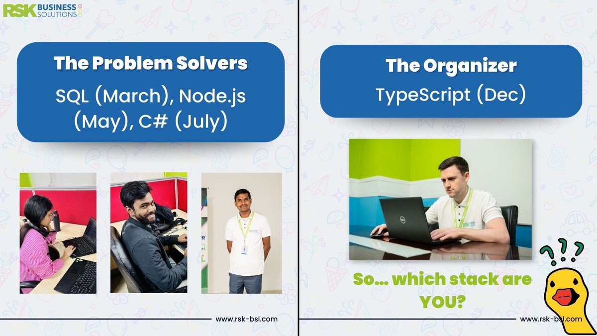 Forget horoscopes — it’s time for Code-scopes!

What if your birth month secretly decided your tech stack?

From Classics to Crowd Favourites, and even the Underdogs keeping the web alive — every month has its tech twin.

Swipe through to find YOUR stack…

#TechHumor #DevLife