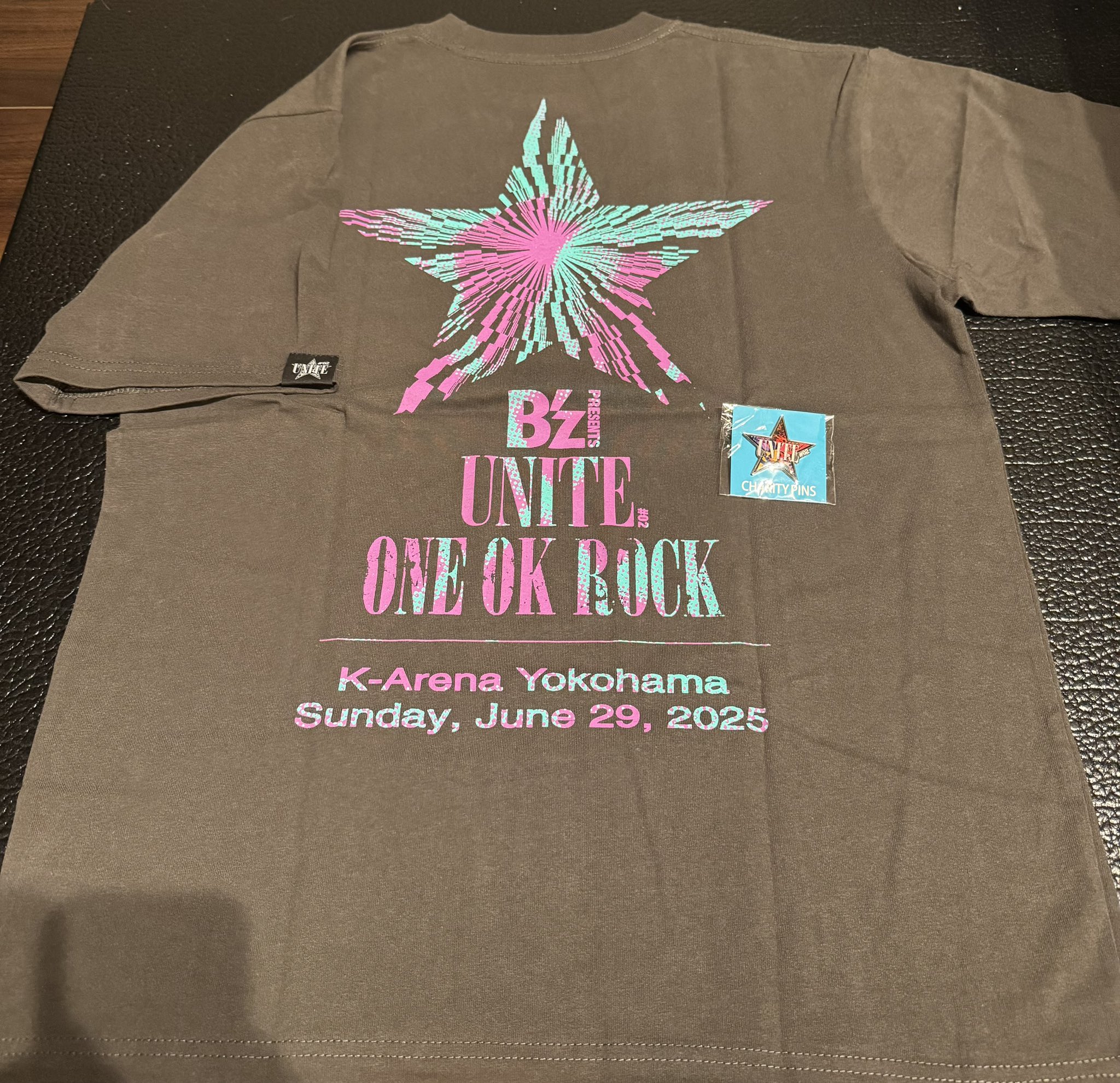 B'z Unite ONE OK ROCK コラボTシャツ　サイズL B'z Unite ONE OK ROCK コラボTシャツ サイズL ミュージシャン