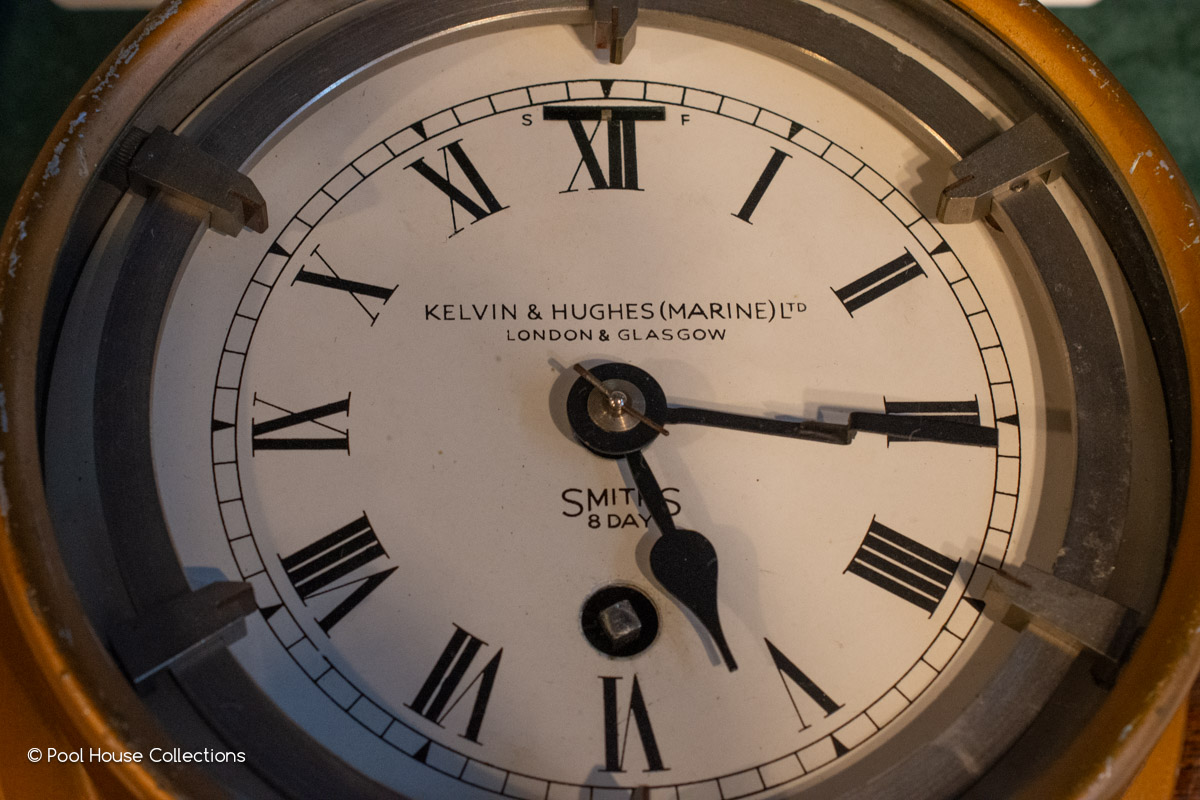 Poolhouse_UK's tweet photo. There’s something very special about this clock. It was used to help convoy ships evade enemy u-boats and was an absolutely indispensable bit of kit. #ZigZagClock #Poolewe #NC500 #WW2 #BattleOfTheAtlantic https://t.co/MV3hispIf7