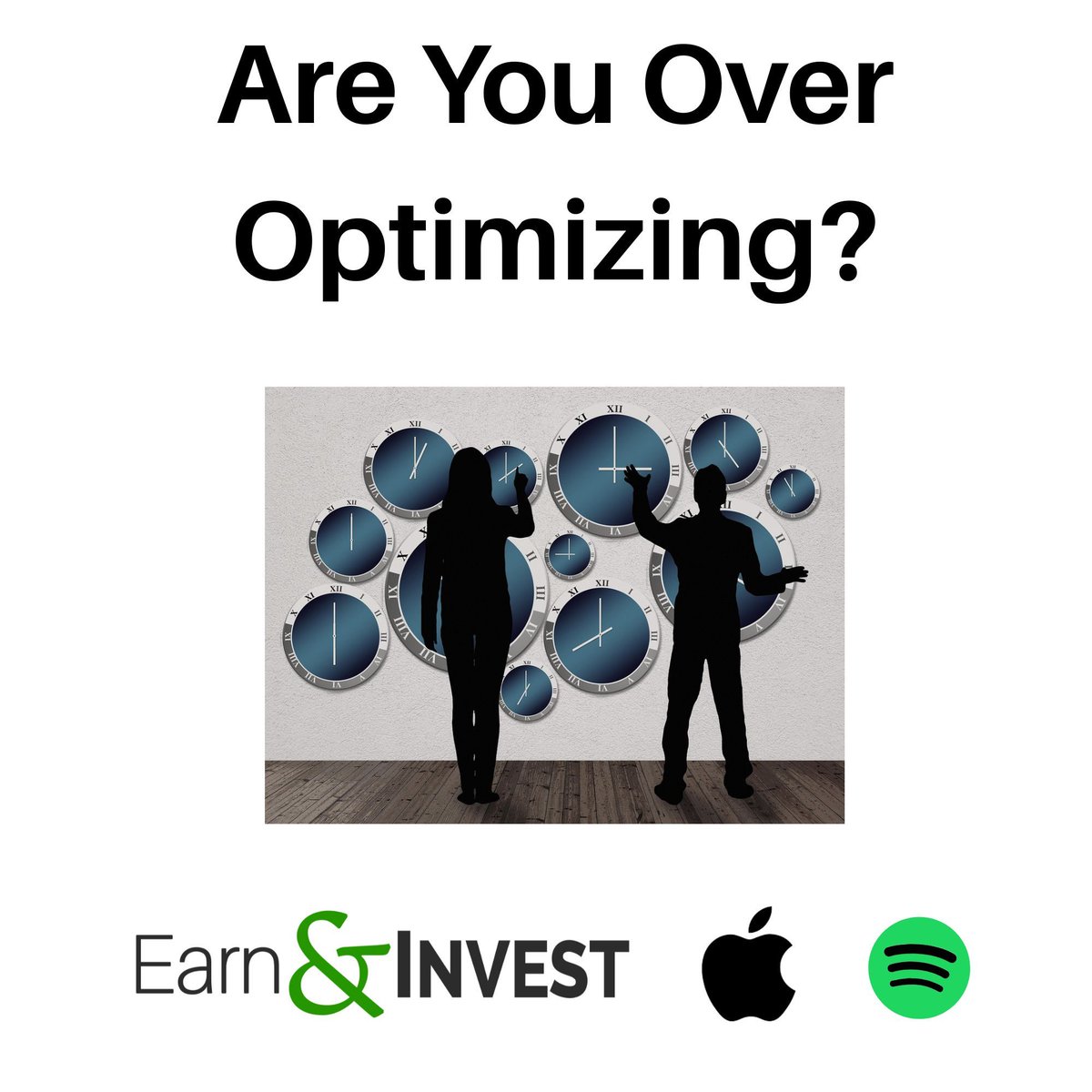 Are you proud of being optimizer? Maybe efficiency is your thing? In this community episode, we talk about the risk of over optimizing and what we can do instead. We not only talk about our finances, but also our time and our health. 

earnandinvest.com/659

#optimization
