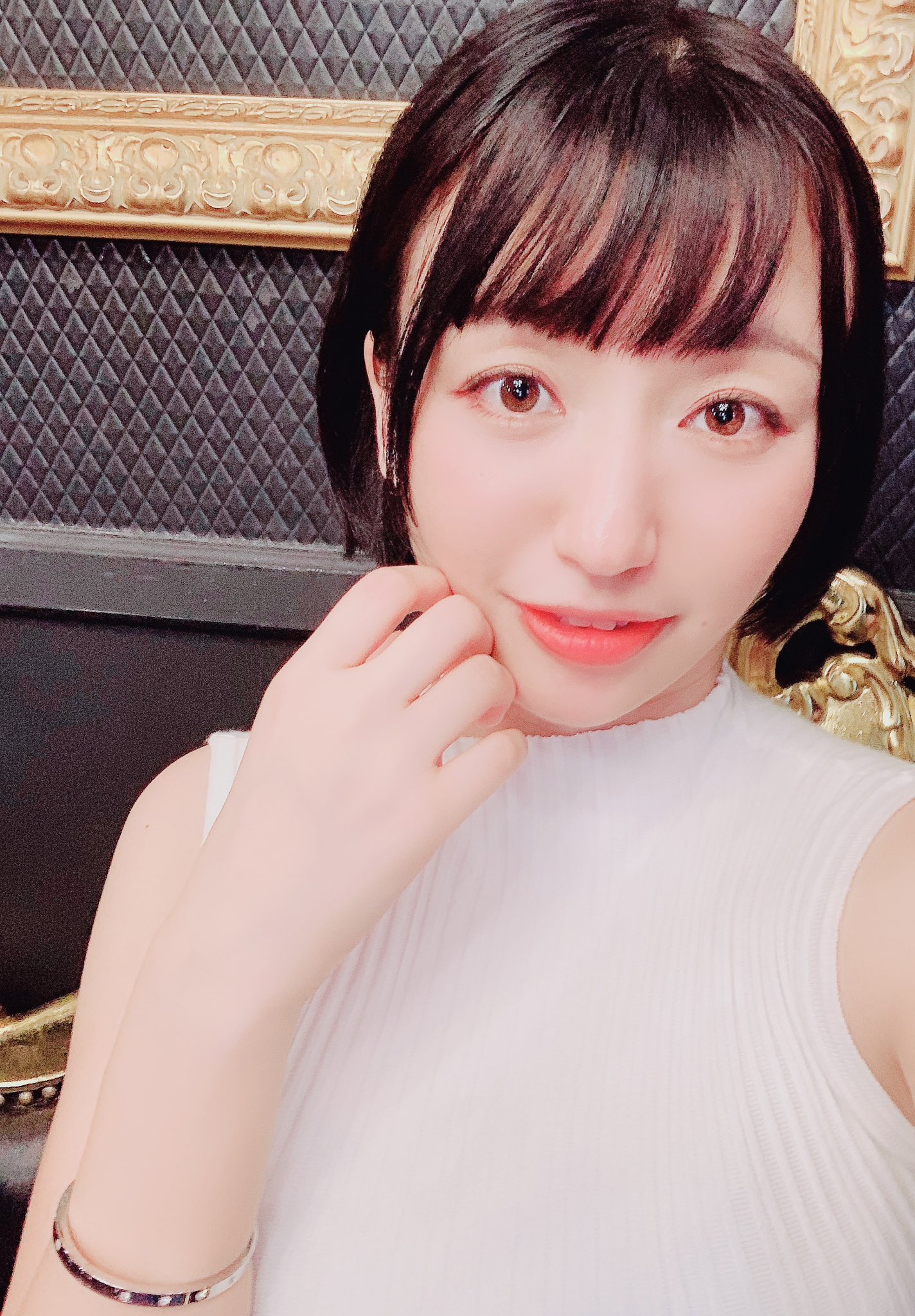 あつりえ Women's SQUARE TOE LACE-UP LEATHER SNEAKERS スクエアトゥ