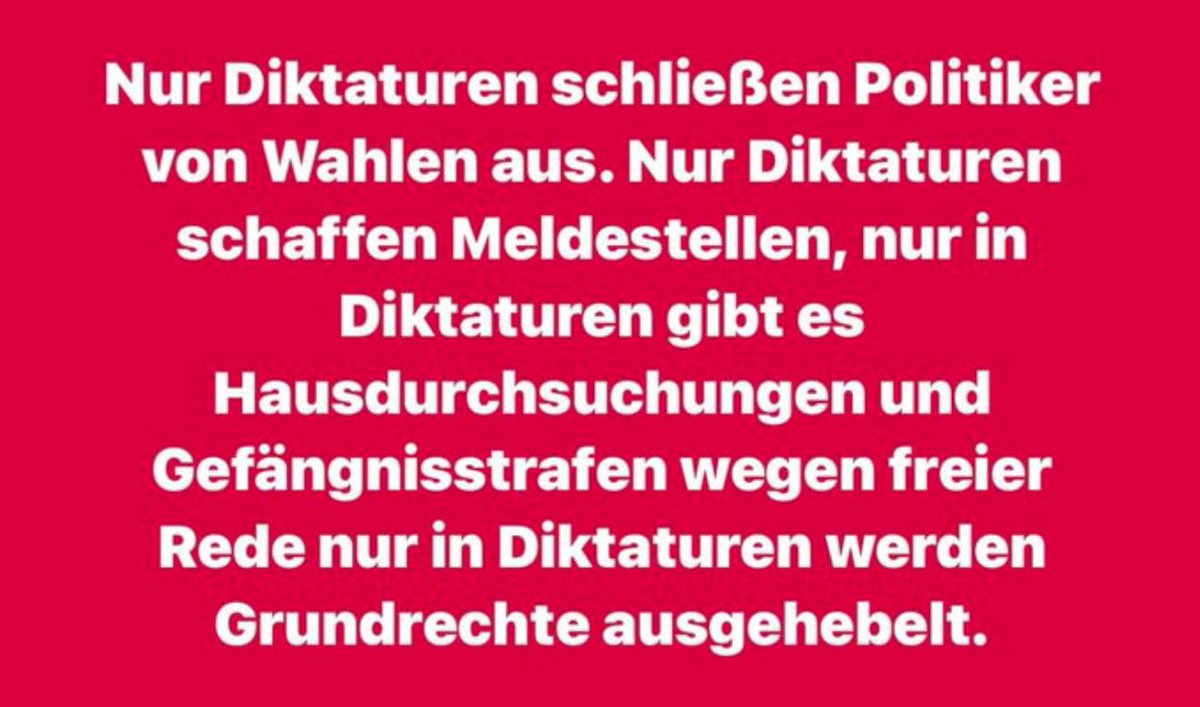 An die Altparteien Wähler !