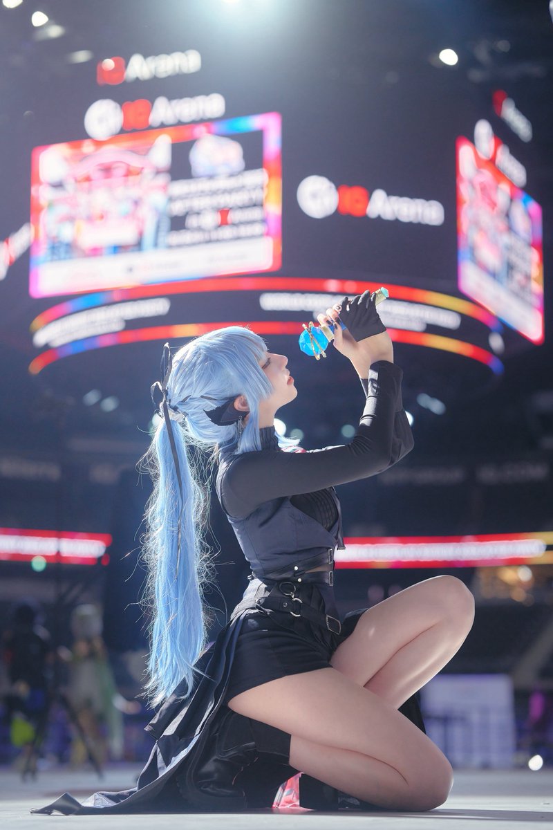 hololive ／星街すいせい ☄️ cos⚠︎

photo：<a href="/ya_su0707/">やす</a> 
#ほしまちぎゃらりー #cosplay 
#コスサミアフターパーティ #コスサミ