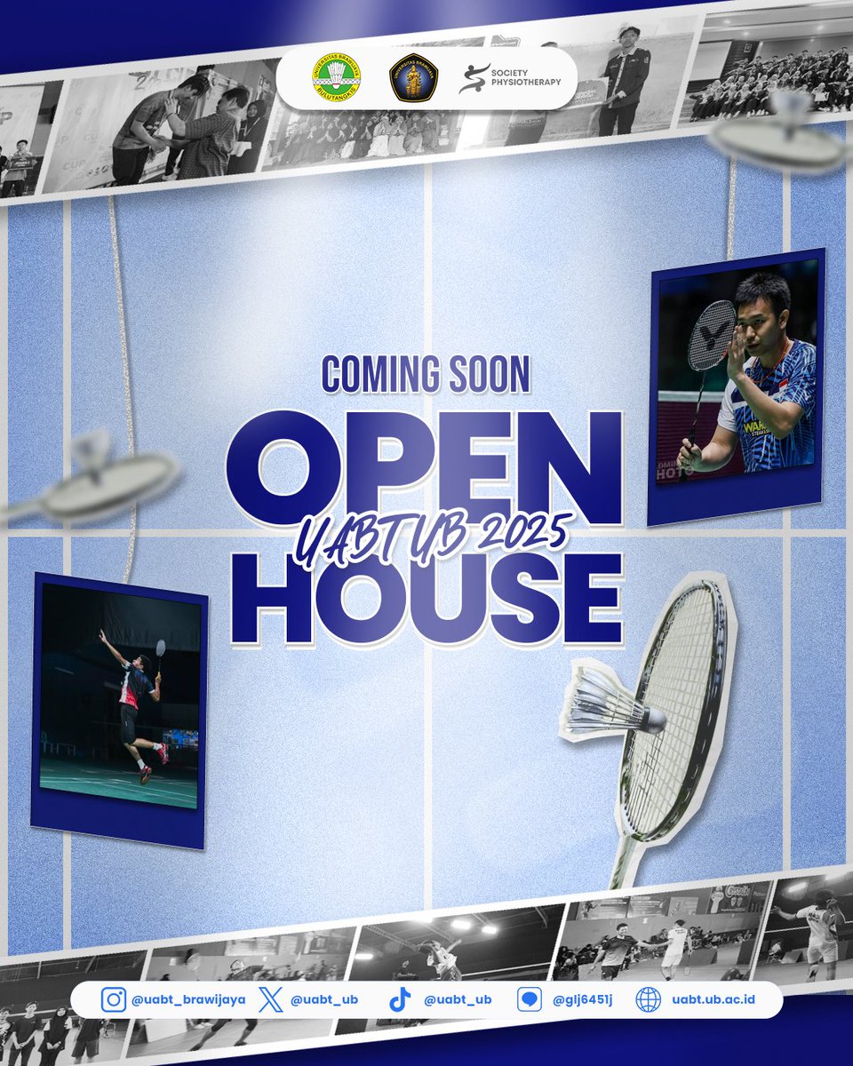uabt_ub's tweet photo. GET READY FOR
Open House Raja Brawijaya UABT UB 2025‼️

Kepoin dan jauh lebih tau tentang UABT UB di OH Rabraw 2025 pada:
🗓️Sabtu dan Minggu, 30-31 Agustus 2025
📍Tenant depan perpustakaan UB

ADA HADIAH MENARIQQQ, gas datengg! https://t.co/1QhD4dt3Qb