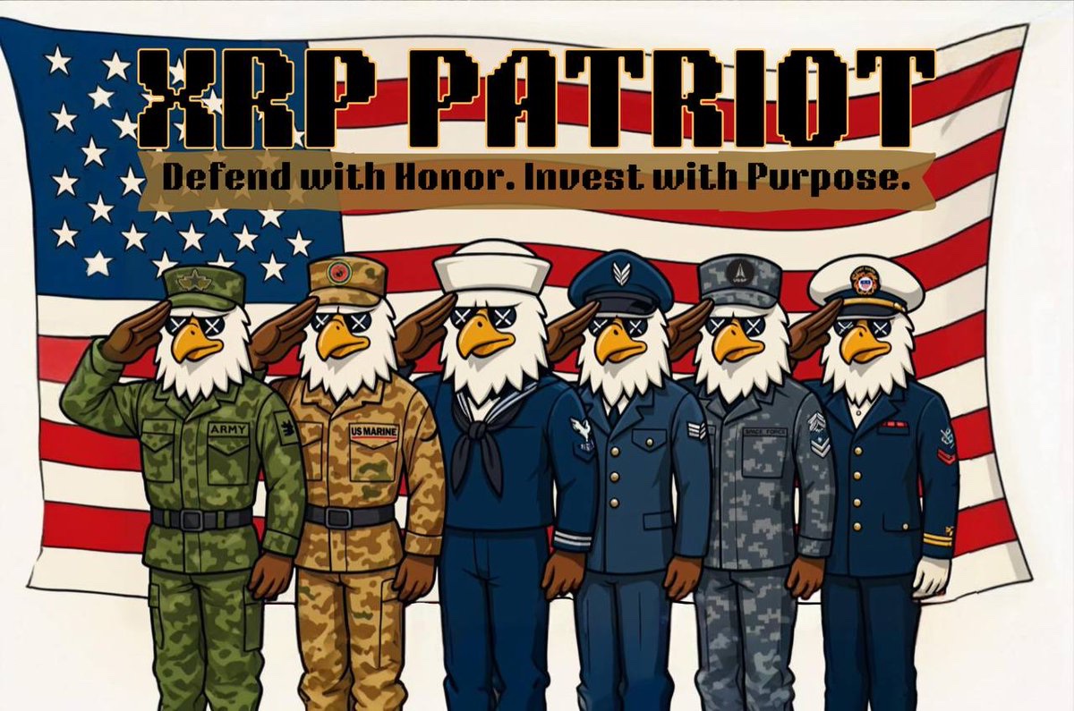 Pave the way for a better future. 

Believe in XRPL. 

Believe in $XRPATRIOT