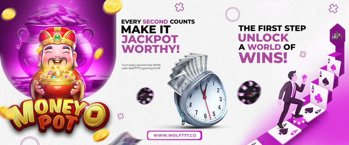 wolf777_nepal's tweet image. Money Pot! Spin the reels and uncover thrilling features, big rewards, and nonstop excitement! Every spin brings you closer to massive wins and unforgettable moments—start your golden adventure today!

#wolf777nepal #moneypot #slotsfun #jackpotmoments #gamingthrill #gamingjourney
