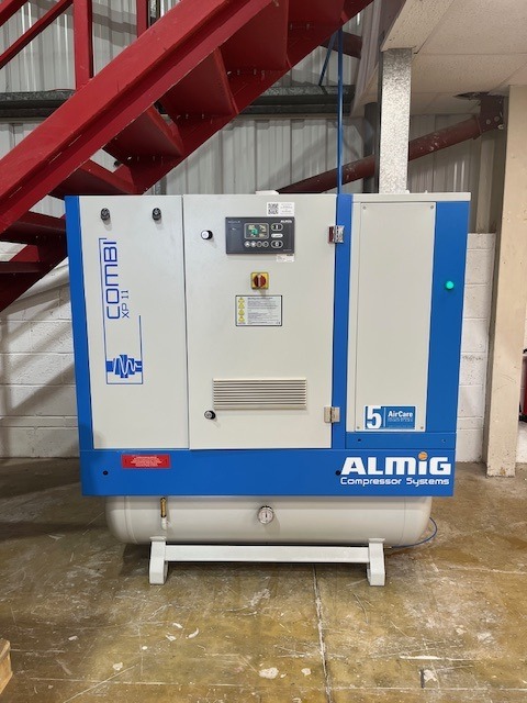 compairtech's tweet photo. Another successful install! This ALMiG COMBI XP 11 is now powering efficiency for our customer. Proud to be an authorised distributor working closely with the ALMiG team.

#ALMiG #CompressorSystems #Installation https://t.co/c244Ggudsf