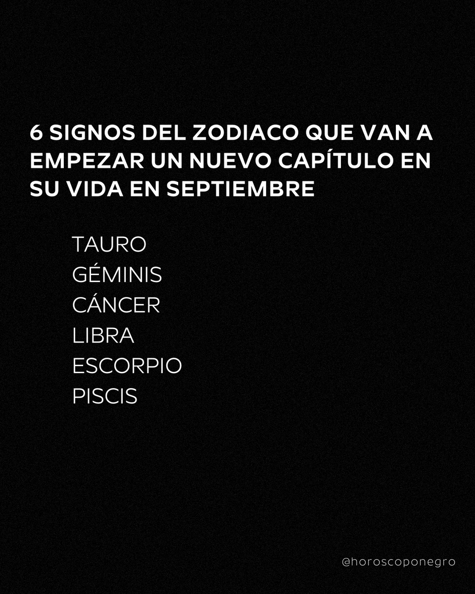 ▲Horóscopo Negro▲ tweet media