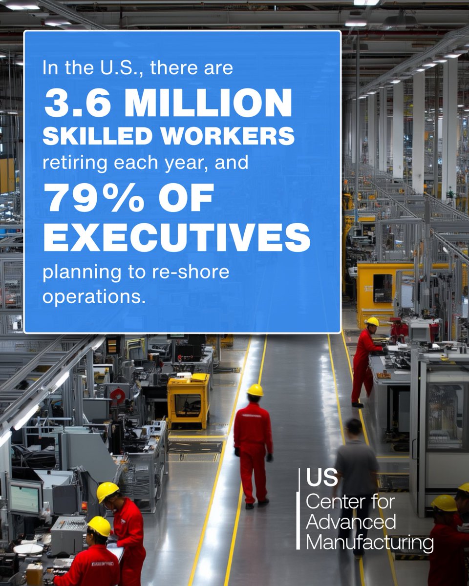 US Center for Advanced Manufacturing tweet media