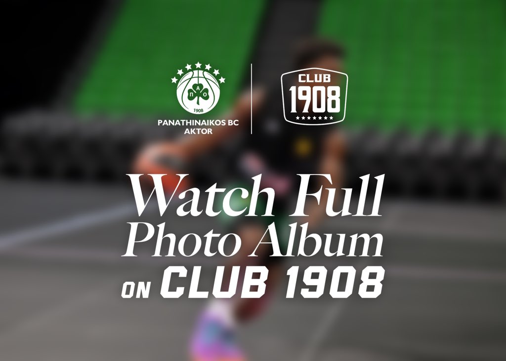 𝐅𝐢𝐫𝐬𝐭 𝐭𝐫𝐚𝐢𝐧𝐢𝐧𝐠 𝐢𝐧 𝐆𝐫𝐞𝐞𝐧 ☘️

@tjshorts5 hit the court for his very first practice with Panathinaikos BC AKTOR! 

Check out the full photo album exclusively on CLUB 1908: 4gcaz.app.link/dynamic_screen…📲

#WeTheGreens #paobcaktor #LiveTheGreenMagic #Club1908