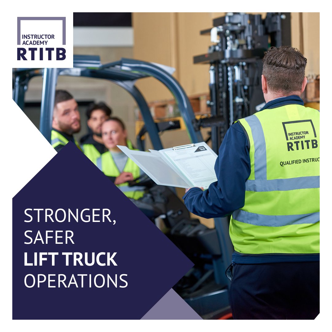 Why invest in trained Lift Truck Instructors? 

✔️ Protect your team
✔️ Keep things moving
✔️ Train on your terms
✔️ Stay consistent
✔️ Cut costs

Book #LiftTruckInstructor #training now!  

🌐 loom.ly/b64D648
📧 academy@rtitb.com | 📞 +44(0)1952 520214

#RTITBAcademy