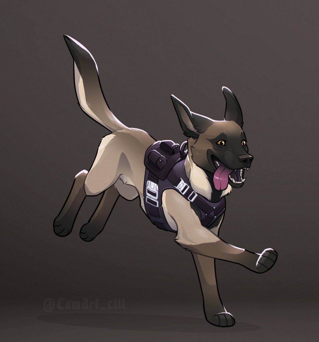 Rosvo #DogLovers #dogs #digitalart