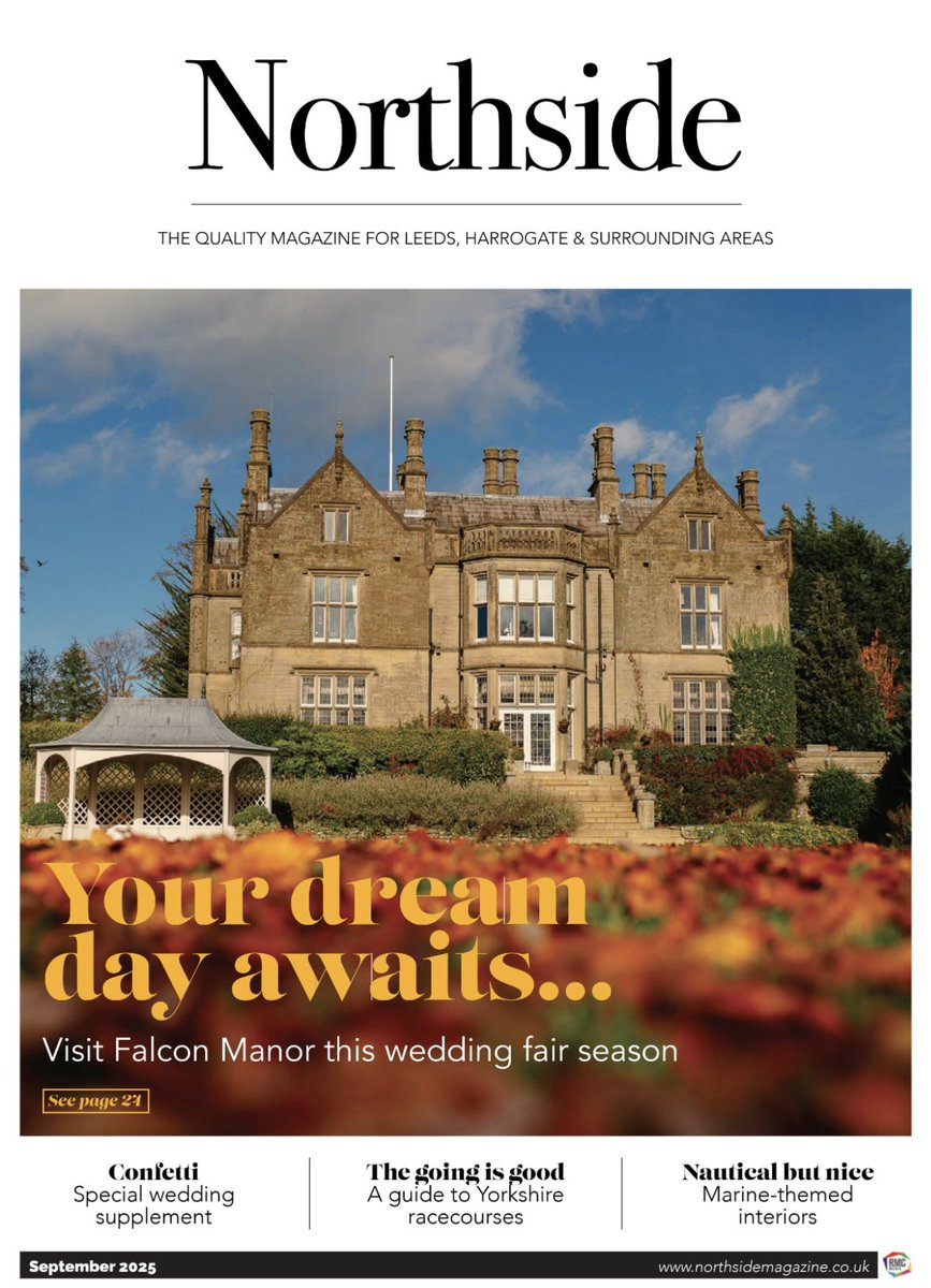 September 2025 issue of Northside Magazine is out NOW 🎉
Weddings come into focus this month, we speak to local businesses about how you can make your big day run as smoothly as possible.
Read now👇
northsidemagazine.co.uk