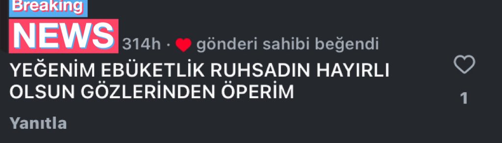 Avukat olunca bu yorumu atacak kardeşler lazım