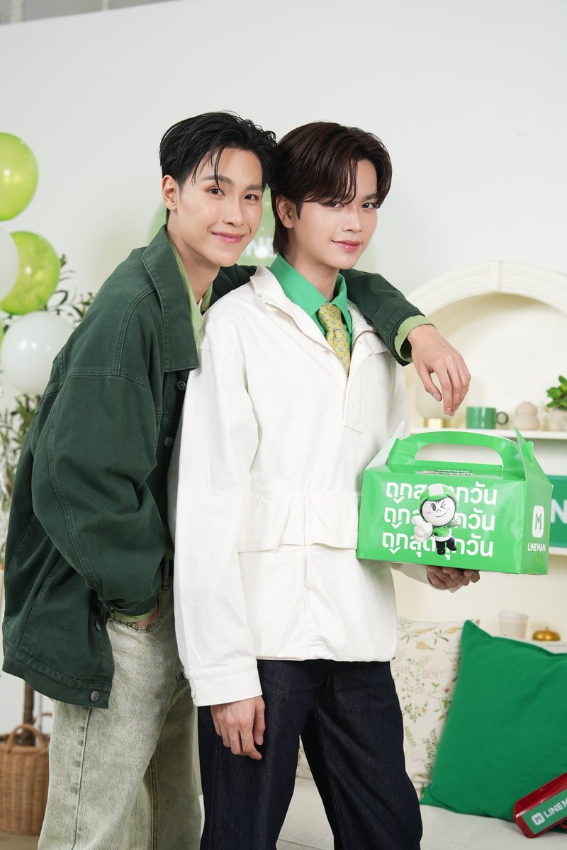 LINEMAN_TH's tweet photo. ใครรอ2หนุ่มหล่ออยู่บ้างน้าา 💚
📲 https://t.co/xdTXDos3gn

JM LIVE LINE MAN
#LINEMANถูกสุดทุกวันXJuniorMark
#LINEMANถูกสุดทุกวัน
#LINEMANWongnaiUsersChoice

*เงื่อนไขเป็นไปตามที่ LINE MAN กำหนด ตามข้อกำหนดที่ได้มีการเผยแพร่ตามช่องทางเว็บไซต์ https://t.co/eUGbv5PnAu https://t.co/83kUoFecjg
