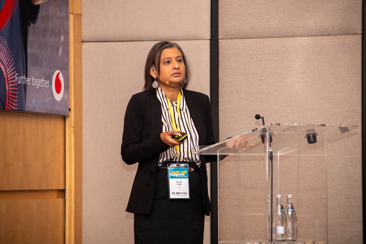 fscasouthafrica's tweet image. #FSCATalks 

Day 2 of the @ComplianceSA Conference is underway.

Kershia Singh, Departmental Head of Policy Support provided an update on the work the FSCA is doing around Sustainable Finance. 

#ComplianceLeadership #CISA2025