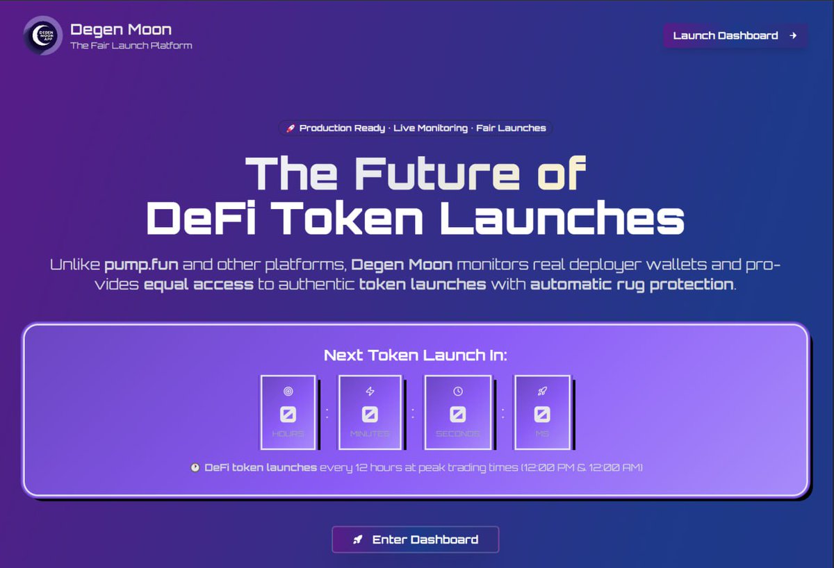 Sneak peek of <a href="/Degenmoonapp/">DegenMoon</a> V2. 

See you on September the 18th at 12pm UTC. 

Lets set a new standard for launchpads.