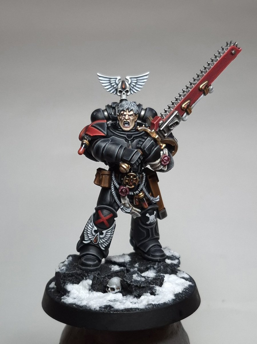 Finished death company captain, very pleased with it