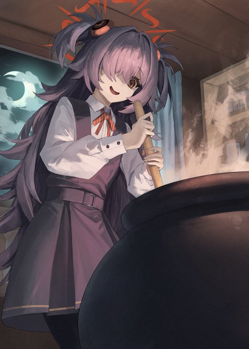 カノエ先輩(料理中) #ブルアカ 