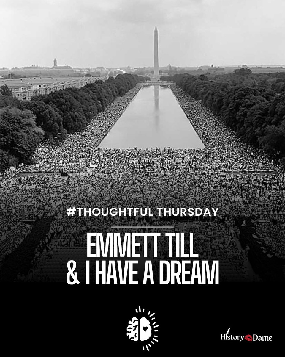 Ok this Thoughtful Thursday is more of a question. 

On August 28, 1955, 14-year-old Emmett Till was brutally murdered in Mississippi—his death and the courage of his mother, Mamie Till-Mobley, became a spark for the Civil Rights Movement.

Eight years later, on the very same