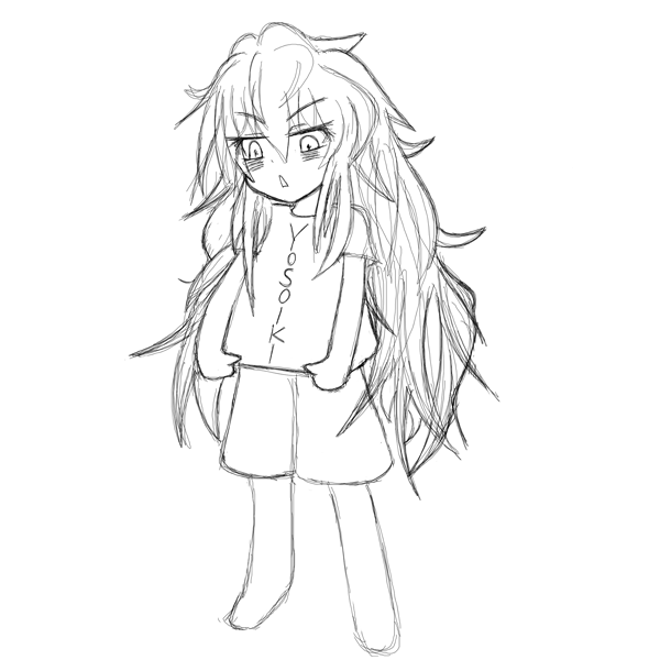 YOSOIKITシャツをとても気に入ったアルファ隊長。
アルファ「良いですね、とてもかっこいいと思います」