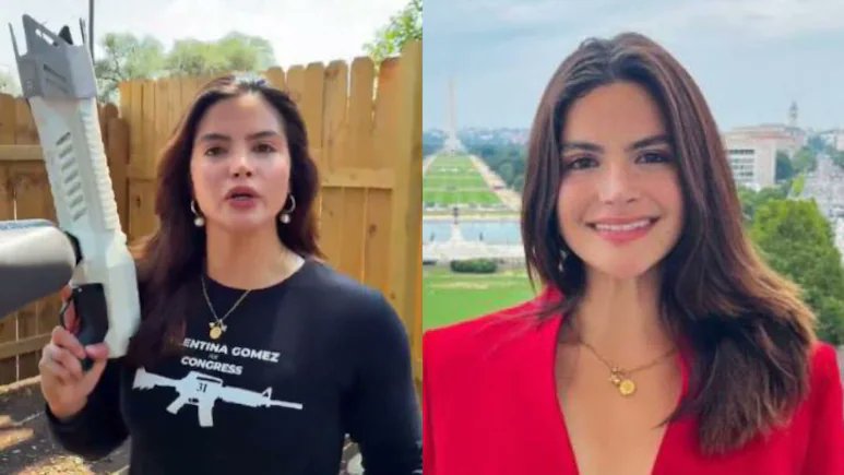 SK Chakraborty (@sanjoychakra) on Twitter photo <a href="/TimesAlgebraIND/">Times Algebra</a> Valentina Gomez is a Republican candidate running for the 31st Congressional District seat in Texas has burned a copy of the Holy Q***n and vowed to end Islam in the state.
(Disclaimer-I do not support bur*ing a holy book)
In a video posted to social media, Valentina Gomez said <a href="/TimesAlgebraIND/">Times Algebra</a> Valentina Gomez is a Republican candidate running for the 31st Congressional District seat in Texas has burned a copy of the Holy Q***n and vowed to end Islam in the state.
(Disclaimer-I do not support bur*ing a holy book)
In a video posted to social media, Valentina Gomez said