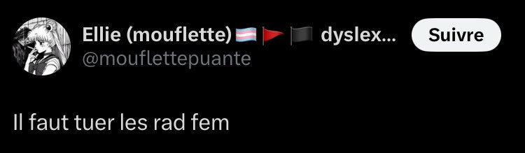 GlastonBerries's tweet image. « Pas de féminisme sans les femmes trans »