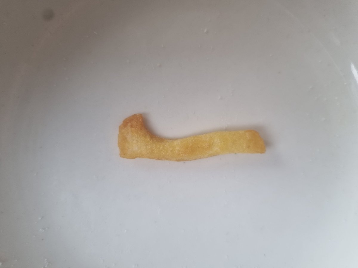 my fry from last night I didnt want to eat him