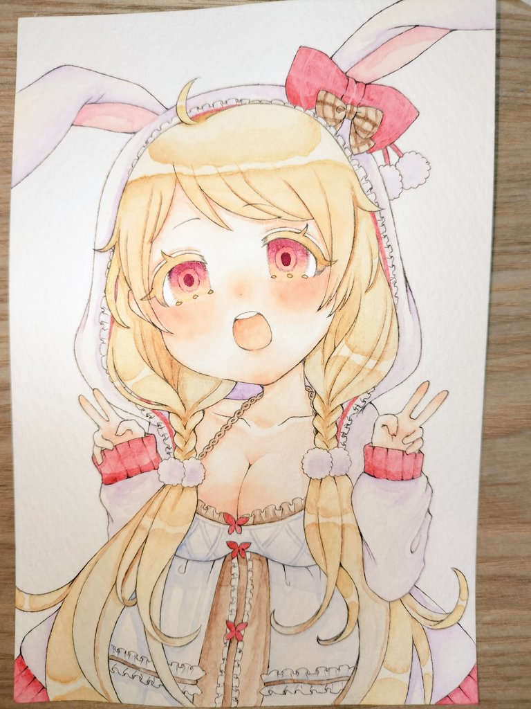 ススキwip〜🐰🎀🌾
キラキラ塗りとハイライトは仕上げでのつほど〜💪
個人的にお気に入りの出来になりました🙏💕