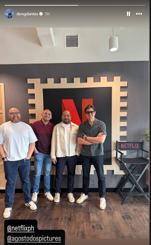 PinaysInShowbiz's tweet image. What's Cookin'? #DingdongDantes X #netflixph X #AgostoDos Pictures! 🧐👀😍