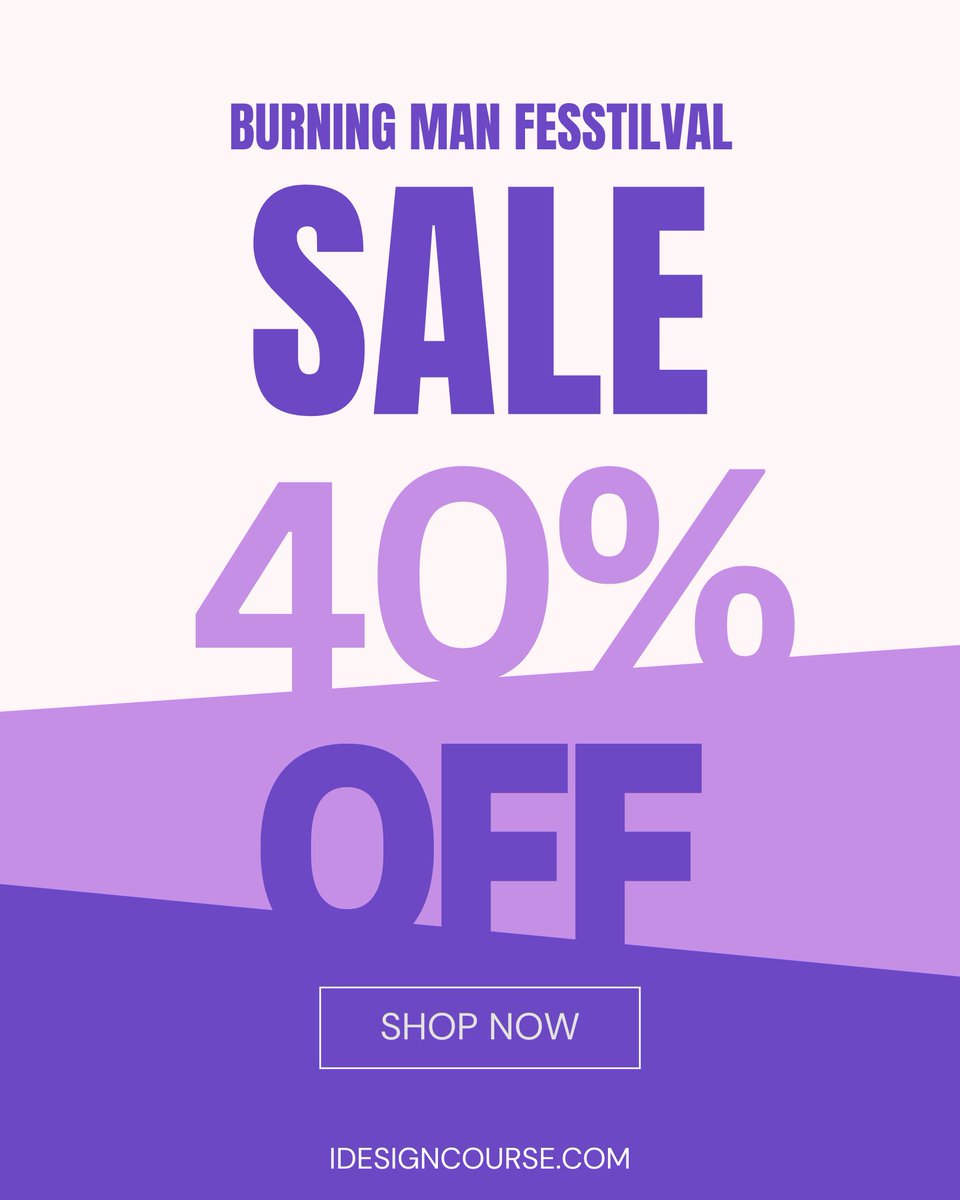 visualdesign111's tweet photo. 🔥Burning Man Festival Sale🔥
Ignite your design journey with exclusive deals!
👉 Grab your spot now: https://t.co/V7vZJ0rVQj

#BurningMan #DesignSale #CreativeJourney #idesigncourse https://t.co/R0cjoKwrK2