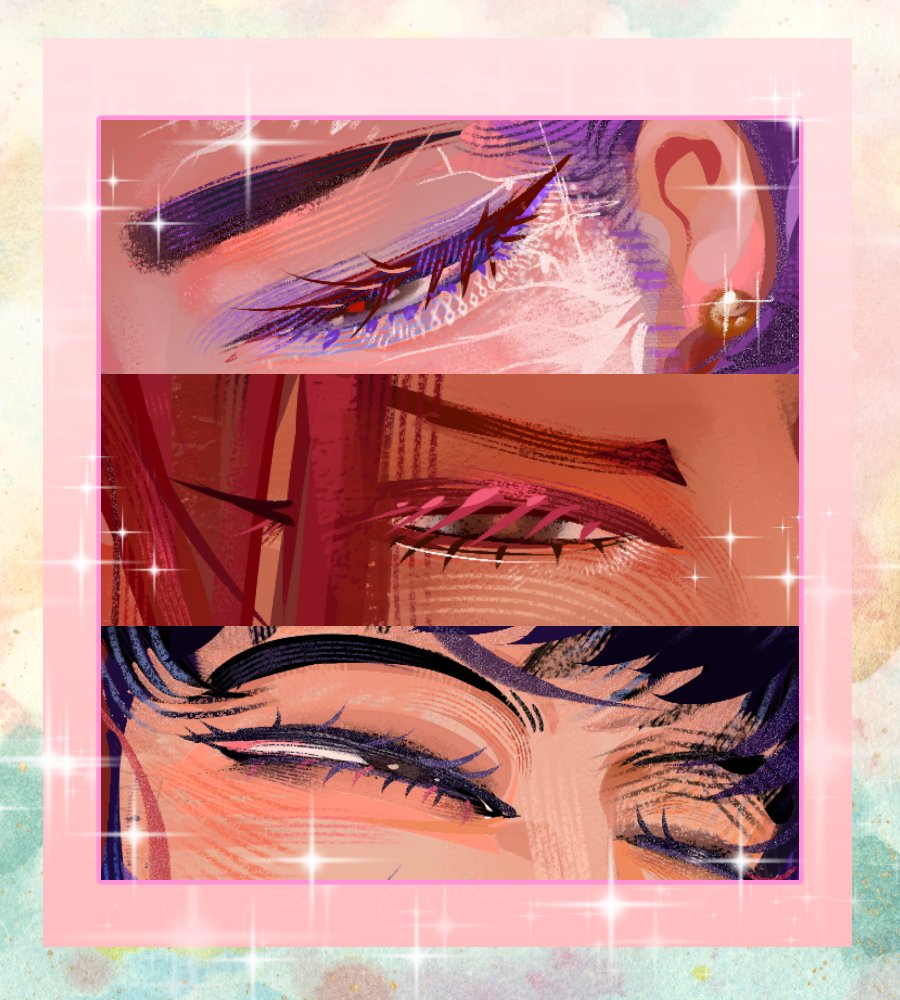 Toniooyesters's tweet image. #polytrix  Huntrix øyne 💕💕✌️✨