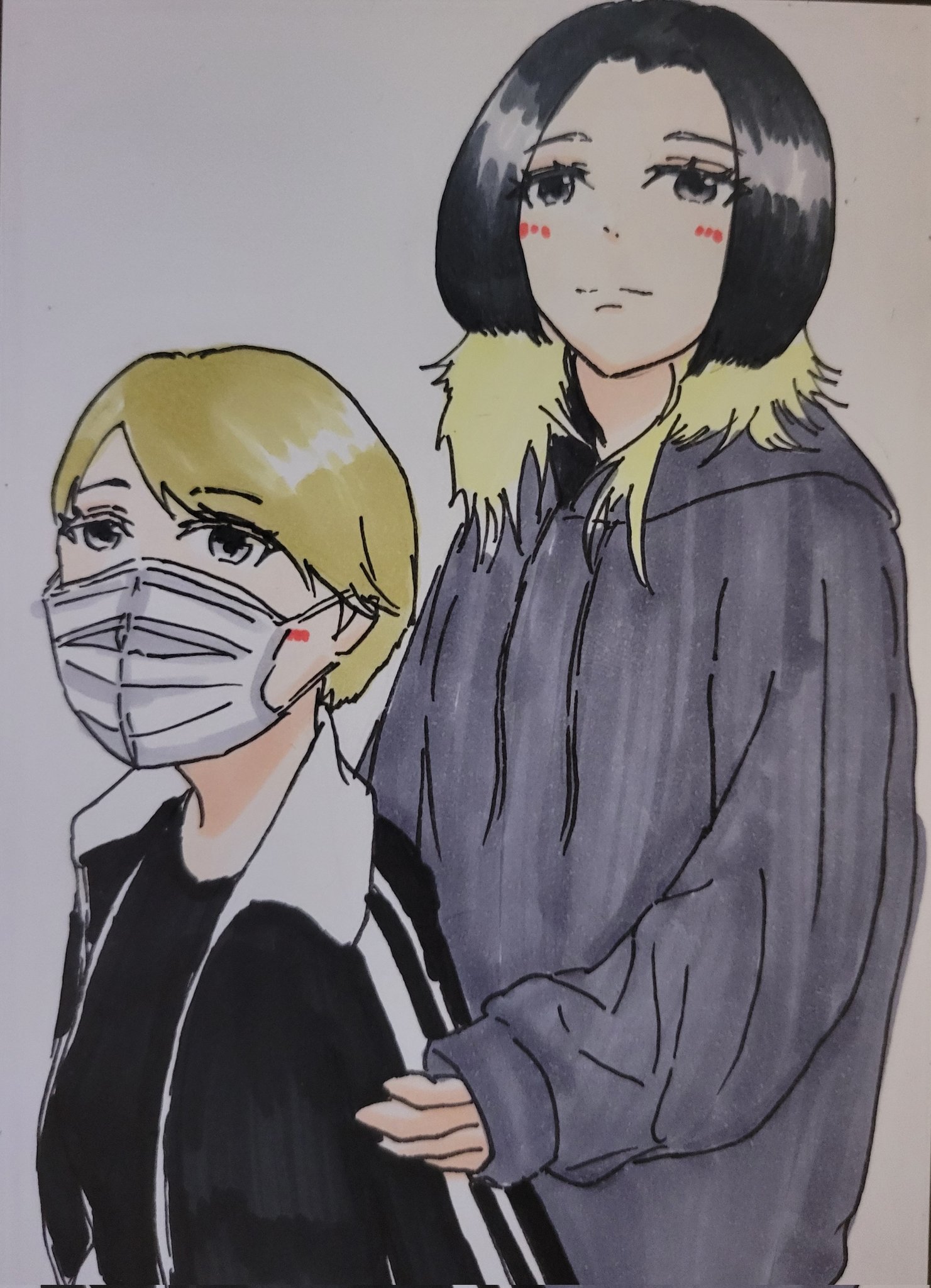 くじら様✕2 蛍草［紺］【紳士扇子】 - 京扇子の老舗｜ギフト 扇子の山二