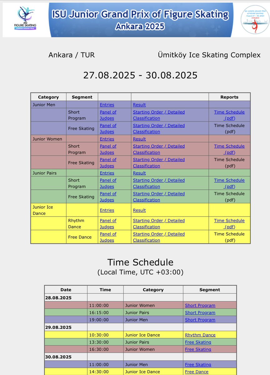 amisdelafigure's tweet photo. 𓊆 ⛸️JGPS🇹🇷2025-❶ 𓊇

🗓️
https://t.co/eFYdvKq0ru https://t.co/cD86DjrZu8