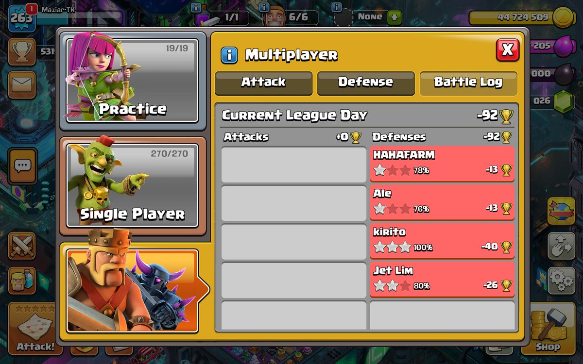 42 day season? No worries ✌🏽
Back to push with Little top 200 reset defense⚒️
Make sure to check out <a href="/ClashChamps/">Clash Champs</a> Legends Leaders membership here  clashchamps.com/product/legend… to have access to +50 bases built and edited by 6 different builders with in depth base tracking stats!!