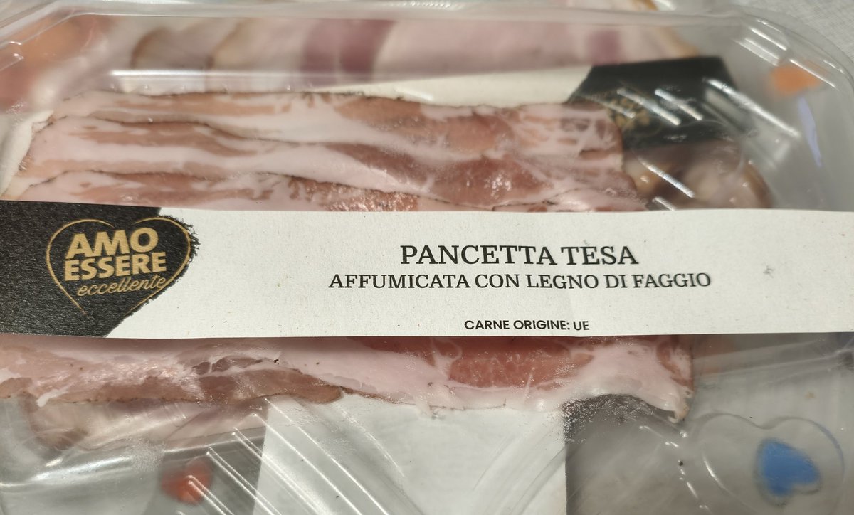 Ti capisco pancetta, ti capisco...