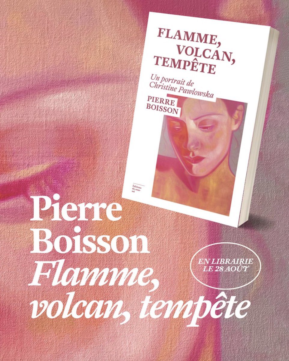 Aujourd'hui en librairie "Flamme, volcan, tempête", roman sans fiction sur Christine Pawlowska, autrice d'un livre unique, Écarlate.Pourquoi a-t-elle écrit, comment a-t-elle vécu, pourquoi avoir ensuite cessé d'écrire? Le sous-sol réédite aussi Écarlate, étoile filante qui renaît