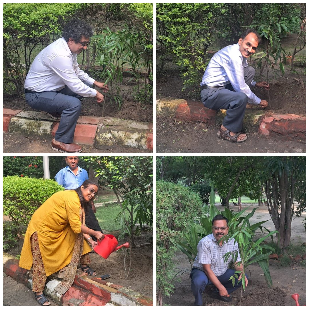 vvgnli's tweet image. 🌱 VVGNLI ने आज अपने परिसर में वृक्षारोपण अभियान आयोजित किया। यह पहल पर्यावरण संरक्षण के महत्व को रेखांकित करती है और सभी को हरित भविष्य के प्रति जागरूक करने का संदेश देती है। 🌍💚 हर एक पौधा एक बेहतर कल की नींव है।